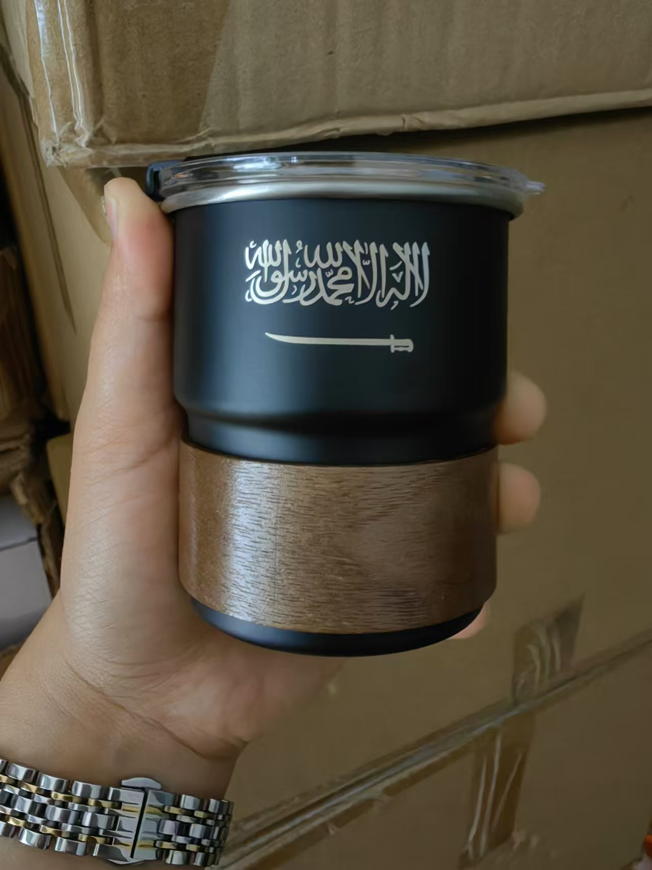 Outdoor Camping Direct - Tasse à bière en acier inoxydable