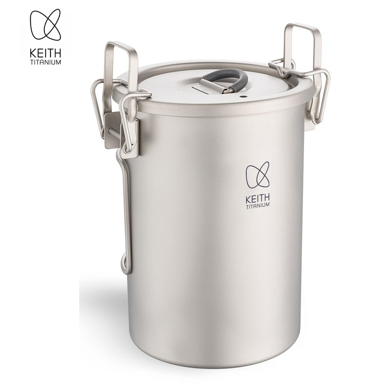 Camp Cooking Set - Casserole à riz en titane pur