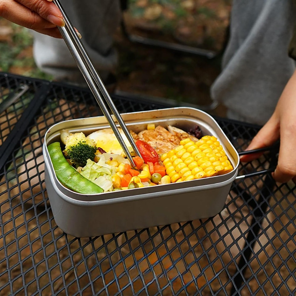 Camp Cooking Set - Vaisselle ultralégère pour le camping, boîte