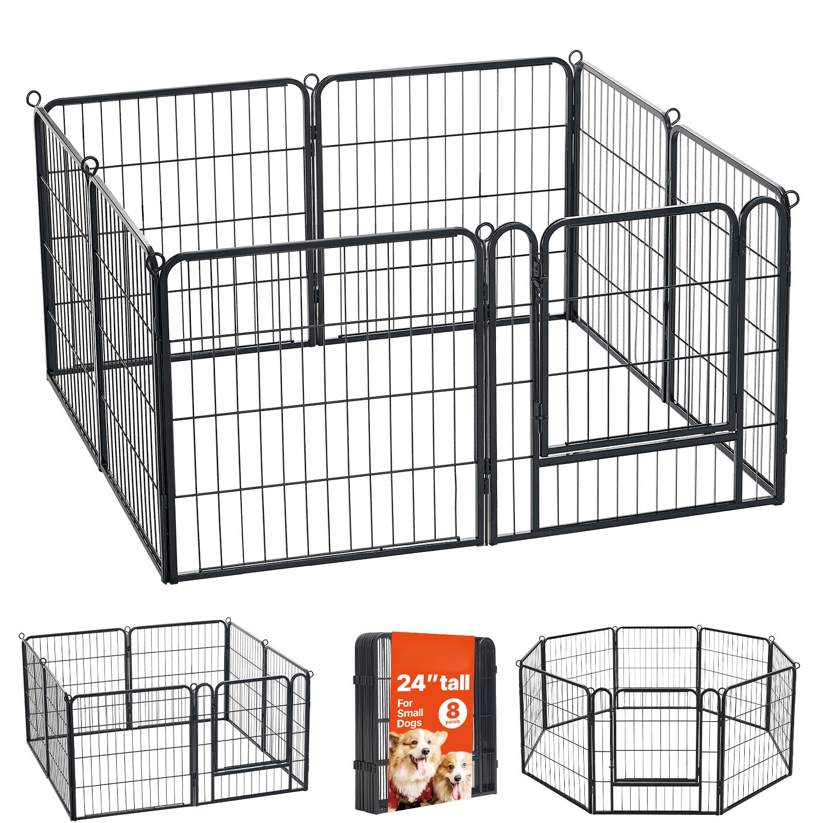 Outdoor Camping Dog Kennel - Parc pour animaux de compagnie pliable