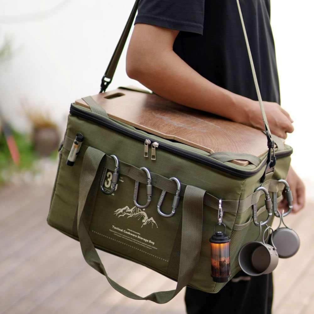 Outdoor Camping World - Sac de pique-nique tactique 36L, organisateur