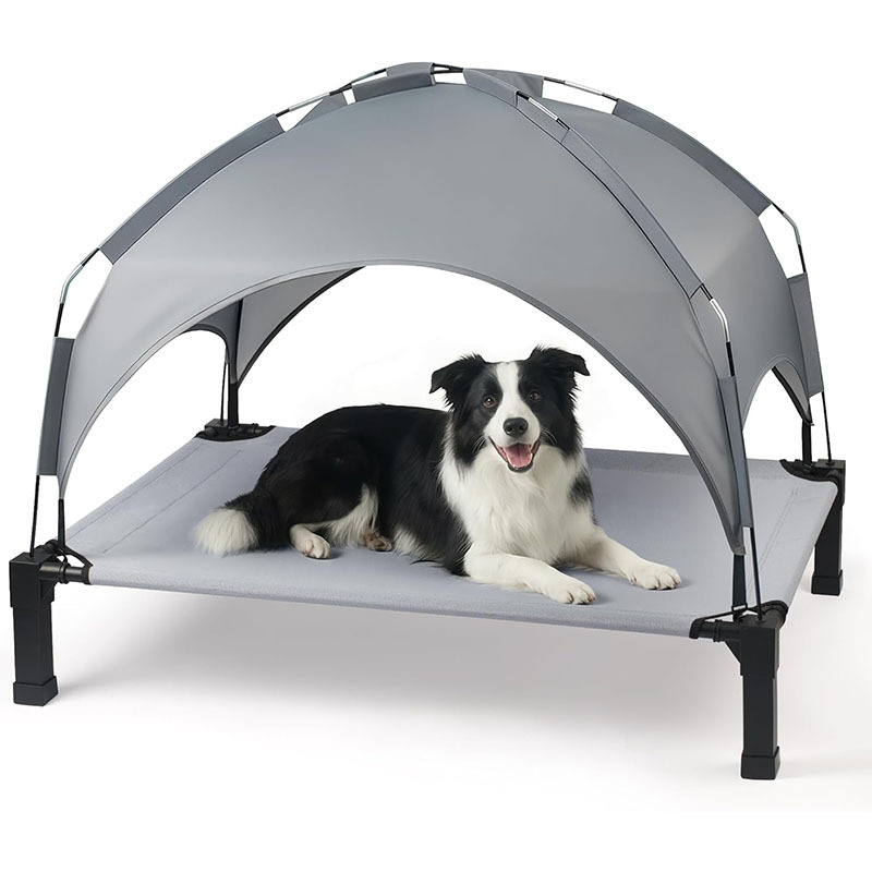 Outdoor Camping Dog Kennel - Lit de tente pliable surélevé, résistant