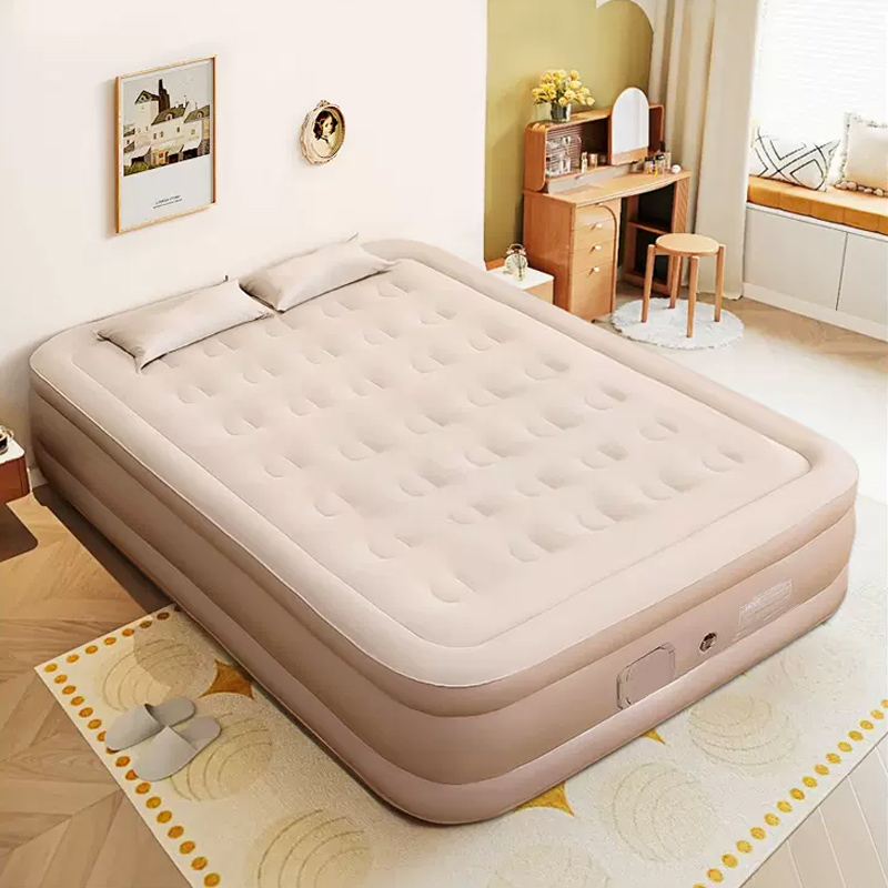 Inflatable Mattress - Matelas pneumatique Queen avec pompe intégrée,