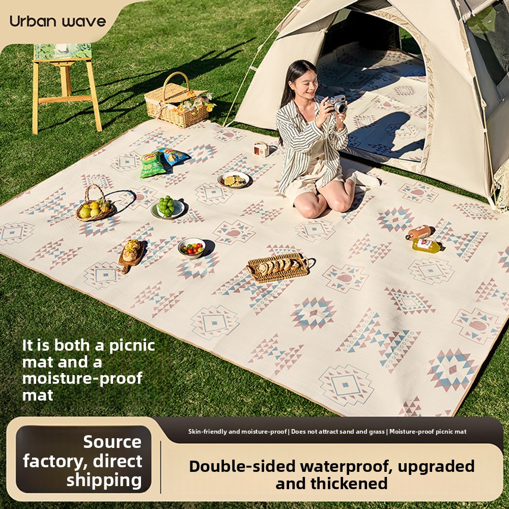 Outdoor Camping Mats Large - Tapis de pique-nique épais et imperméable,