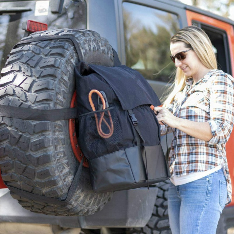 Outdoor Camping Trailer - Sac poubelle de rangement pour pneus