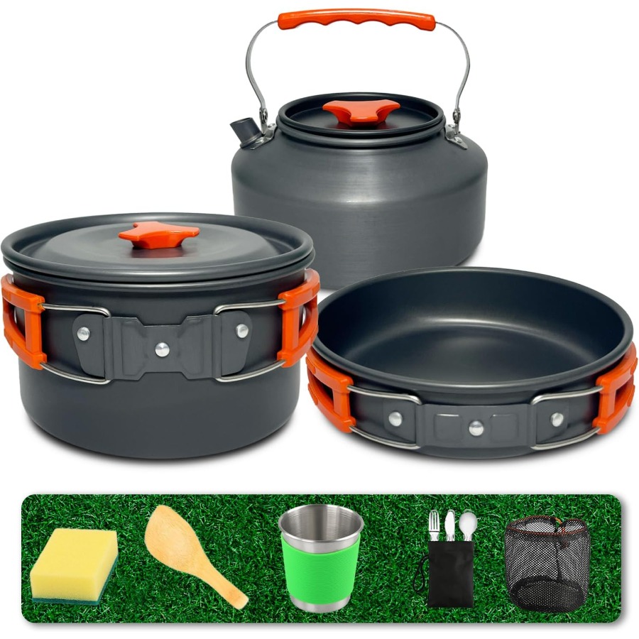 Camp Cooking Set - Ensemble de cuisine de camping :