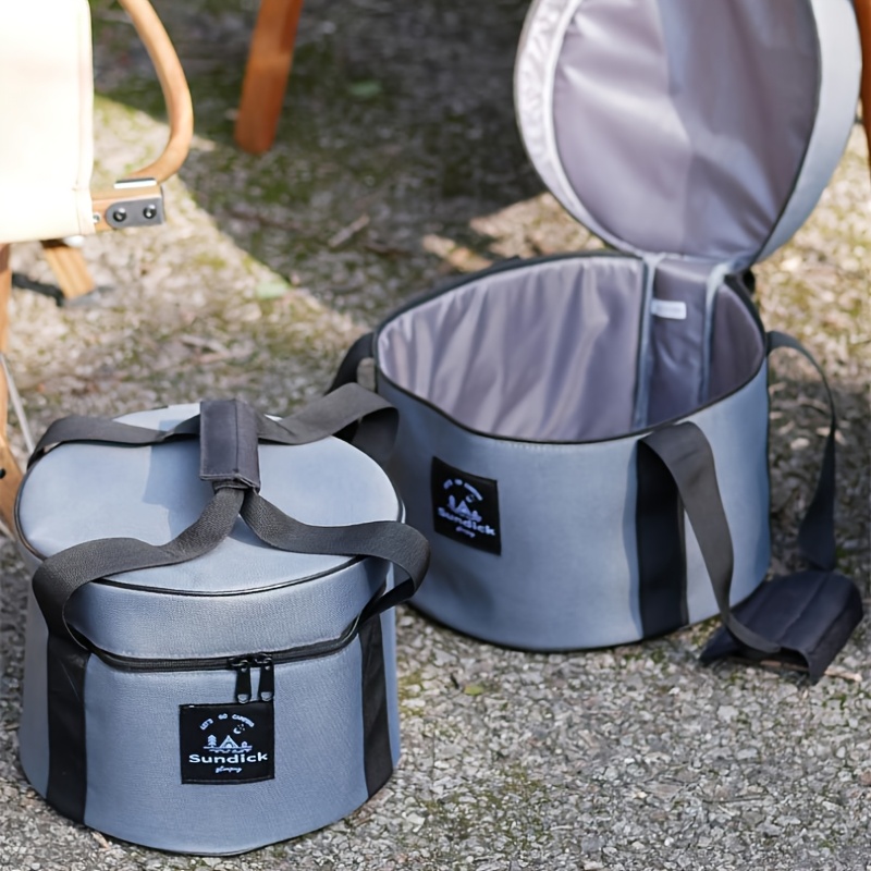Outdoor Camping World - Seau de rangement pour ustensiles de