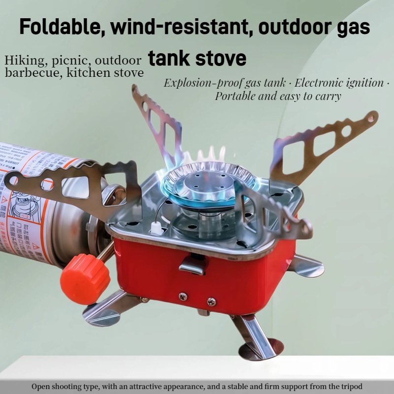 Outdoor Gas Camping Oven - Réchaud de camping compact et portable
