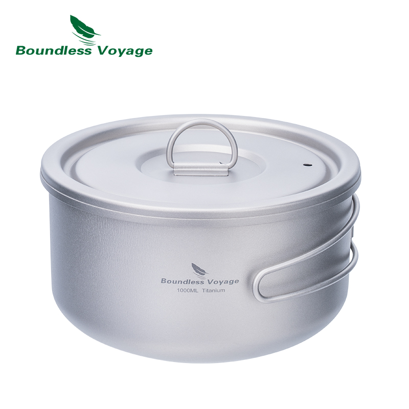 Camp Cooking Set - Boundless Voyage-Marmite de camping en titane