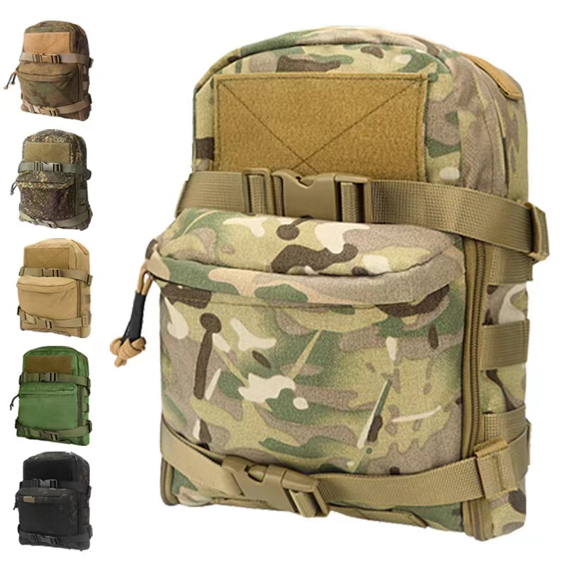 Outdoor Camping Vest - Gilet d'extérieur en Nylon 1000D, sac