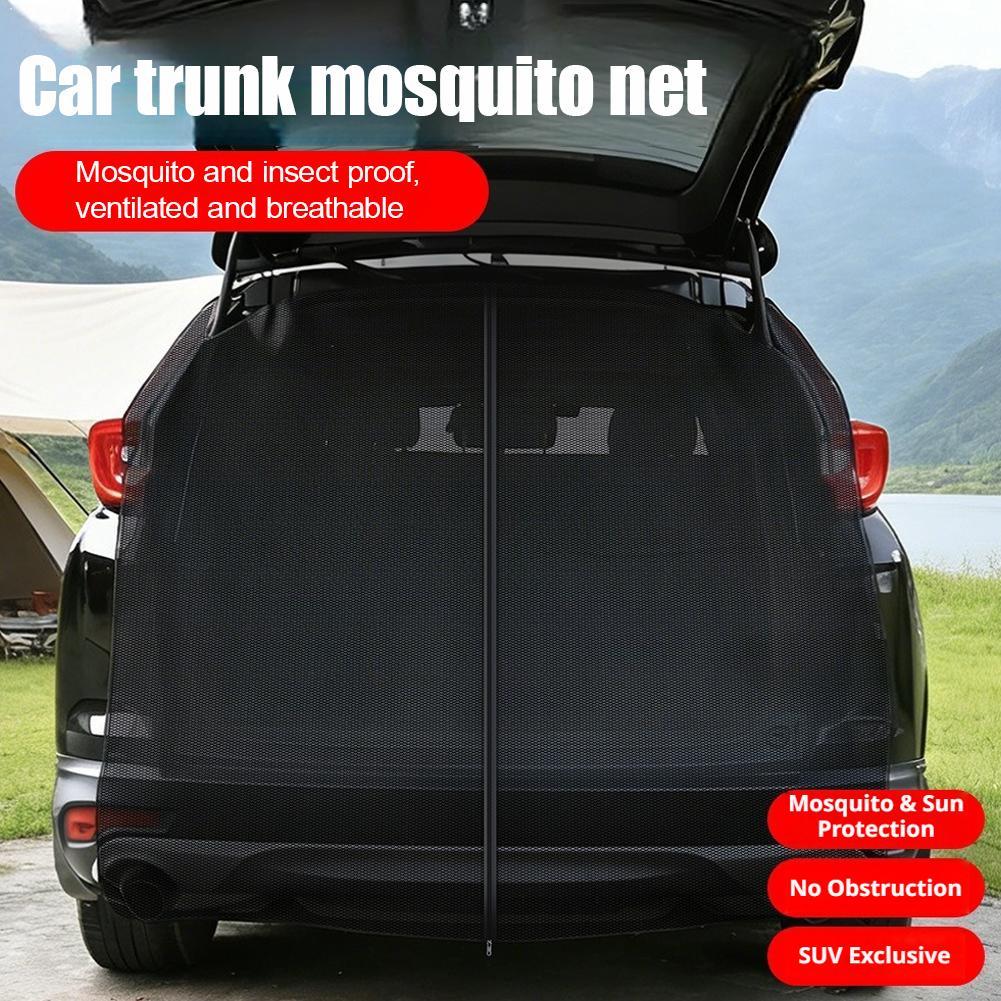 Outdoor Camping Bug Zapper - Filet anti-moustiques pour coffre de voiture,