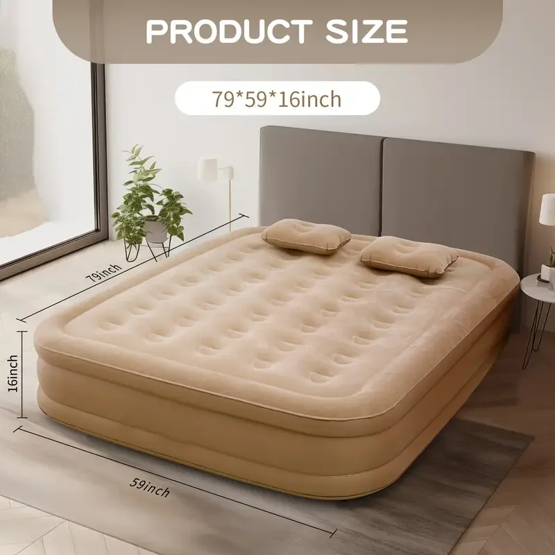 Inflatable Mattress - Matelas Gonflable Intérieur de Luxe pour