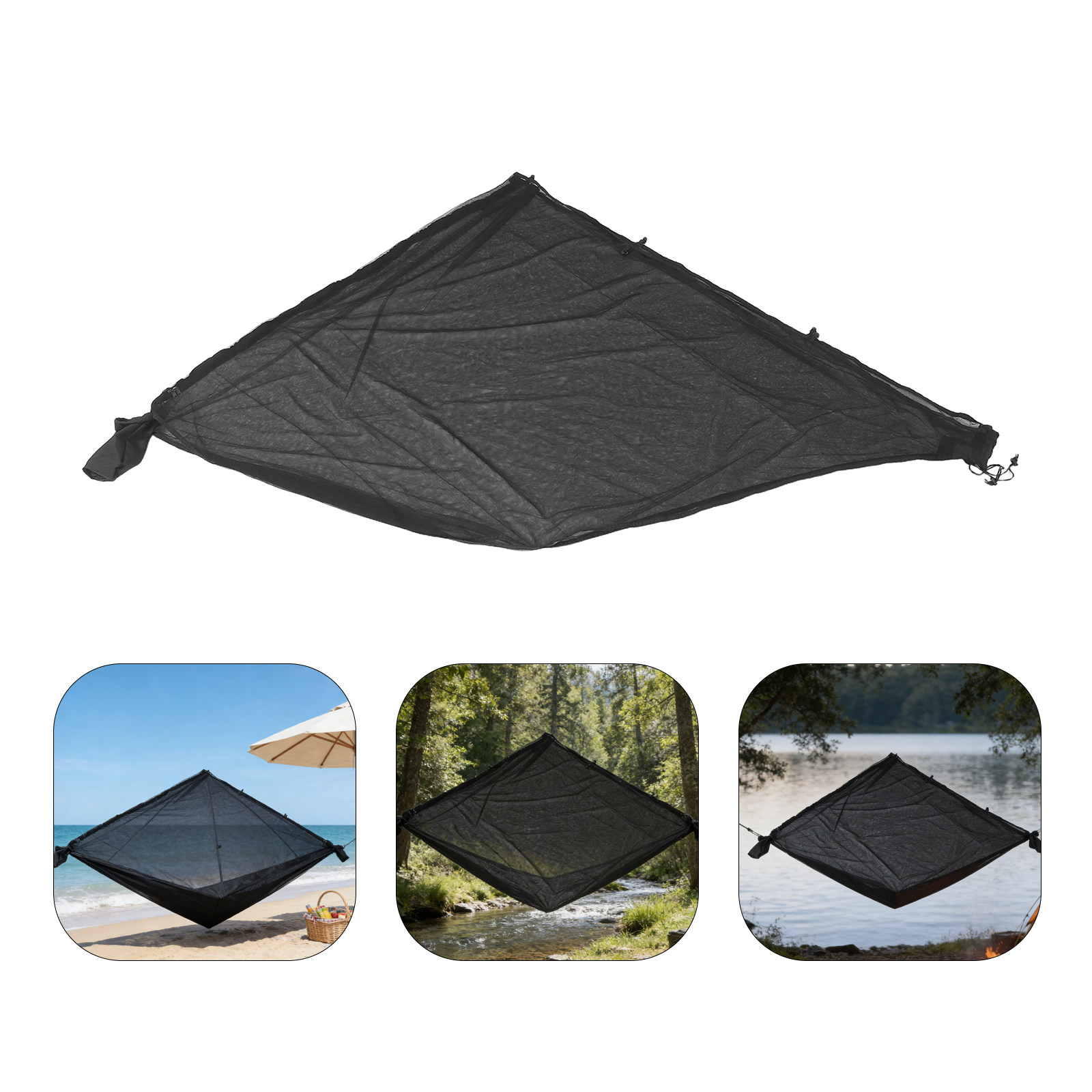 Outdoor Camping Mosquito Net - Hamac de camping d'extérieur, moustiquaire de