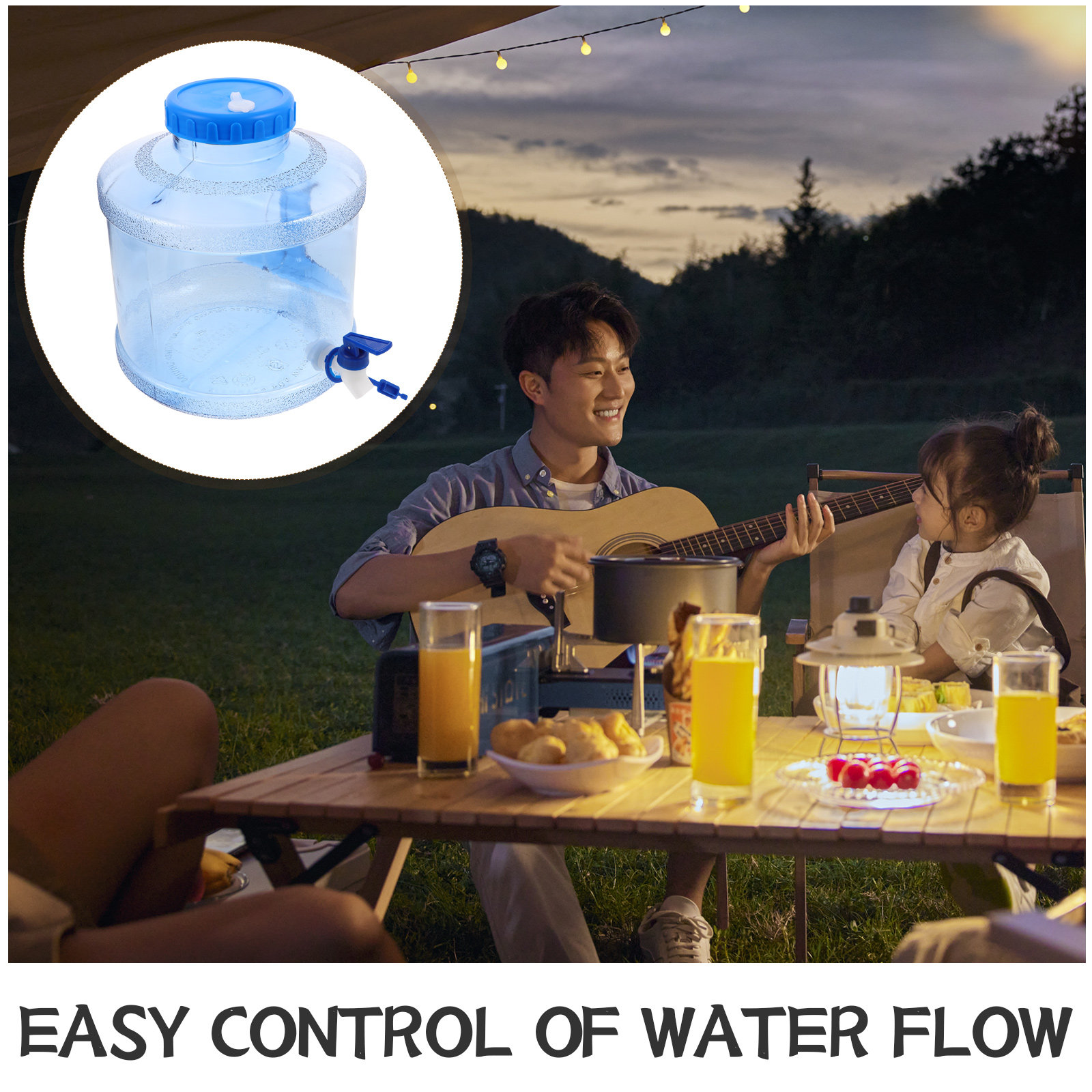 1 ensemble de conteneur d'eau  - Outdoor Camping Water Jug avis et prix