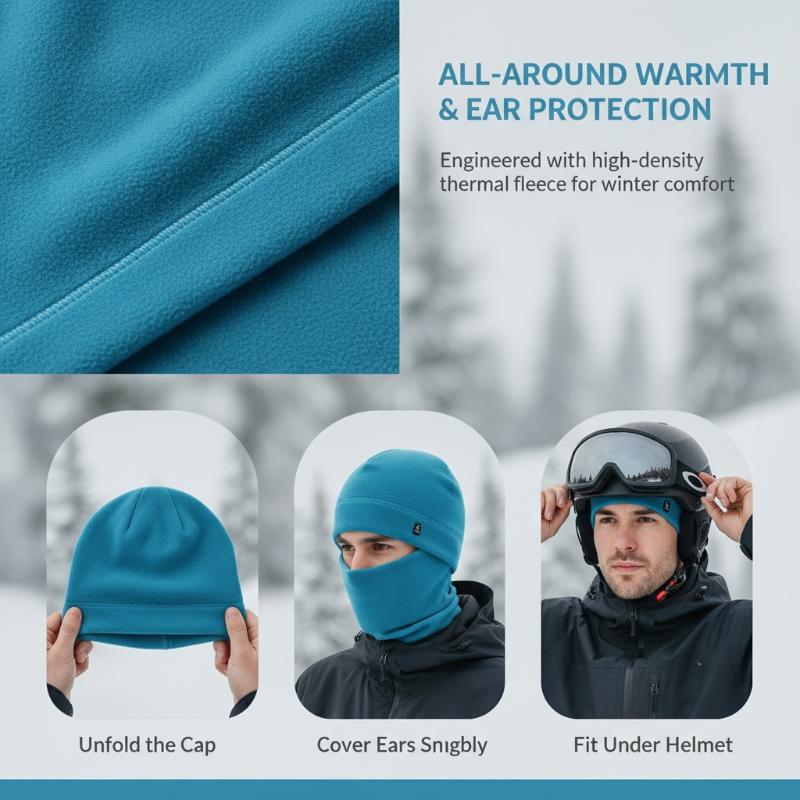 Bonnet d’hiver doux et chaud e - Outdoor Camping Activities For Adults avis et prix