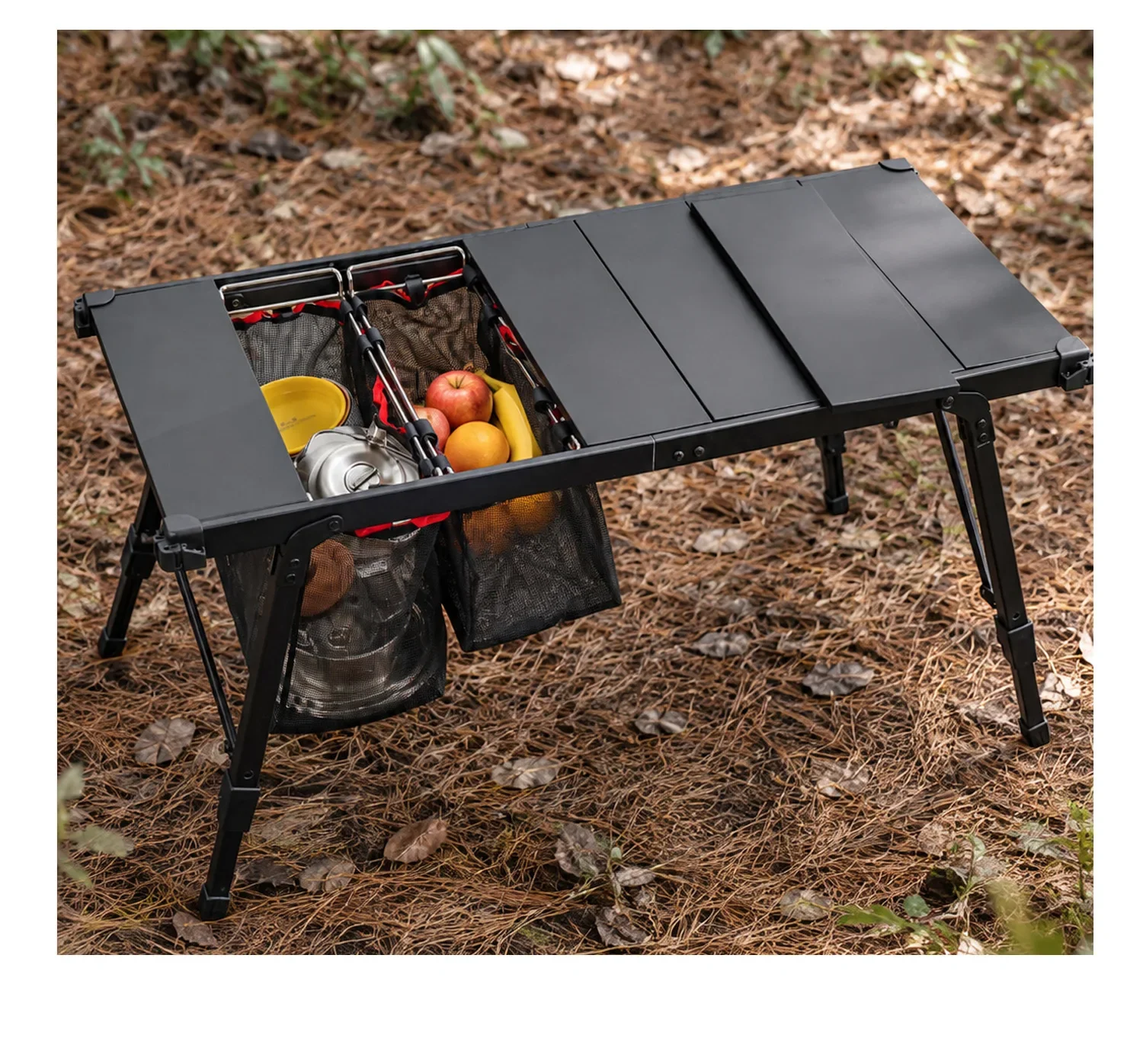 Table pliante IGT pour camping - Outdoor Camping Table With Storage avis et prix