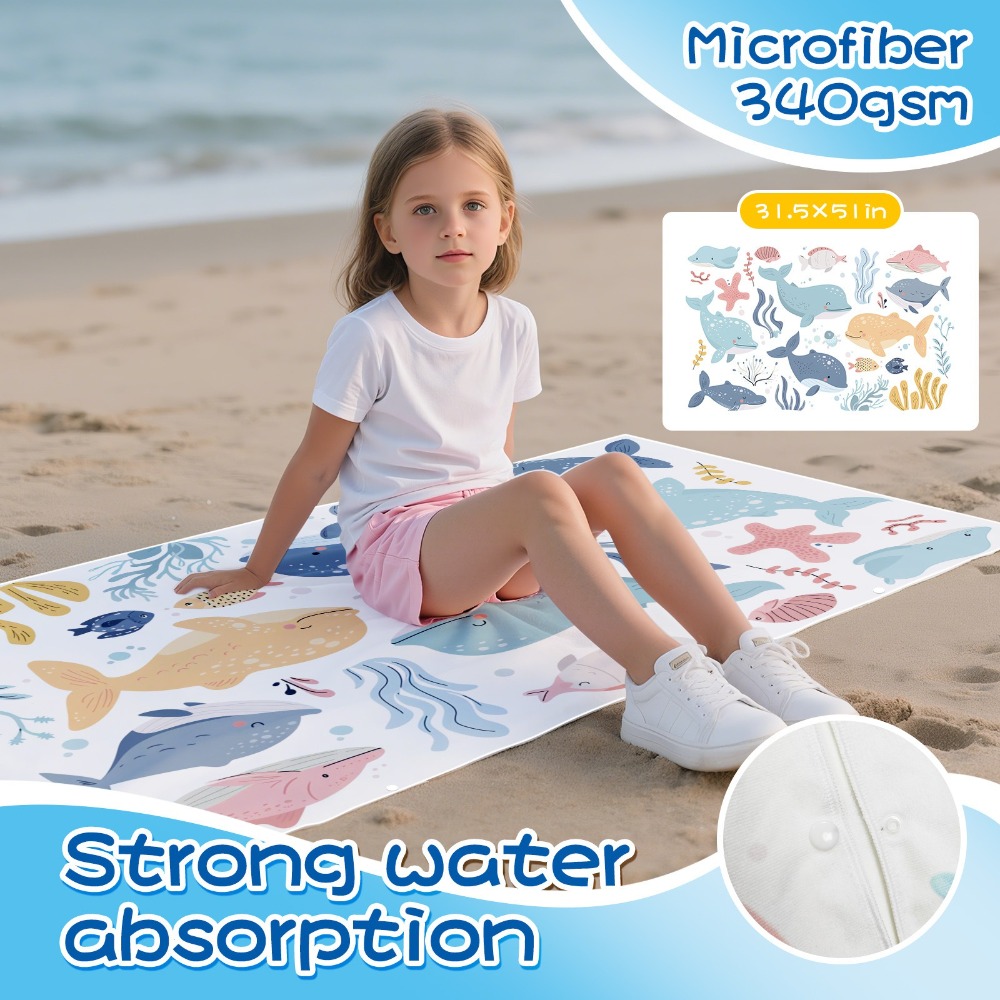 Serviette de plage à motif de  - Outdoor Camping Blanket avis et prix