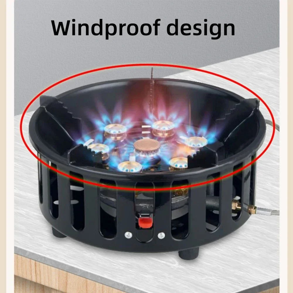 Réchaud de Camping à 7 cœurs,  - Outdoor Gas Camping Oven avis et prix
