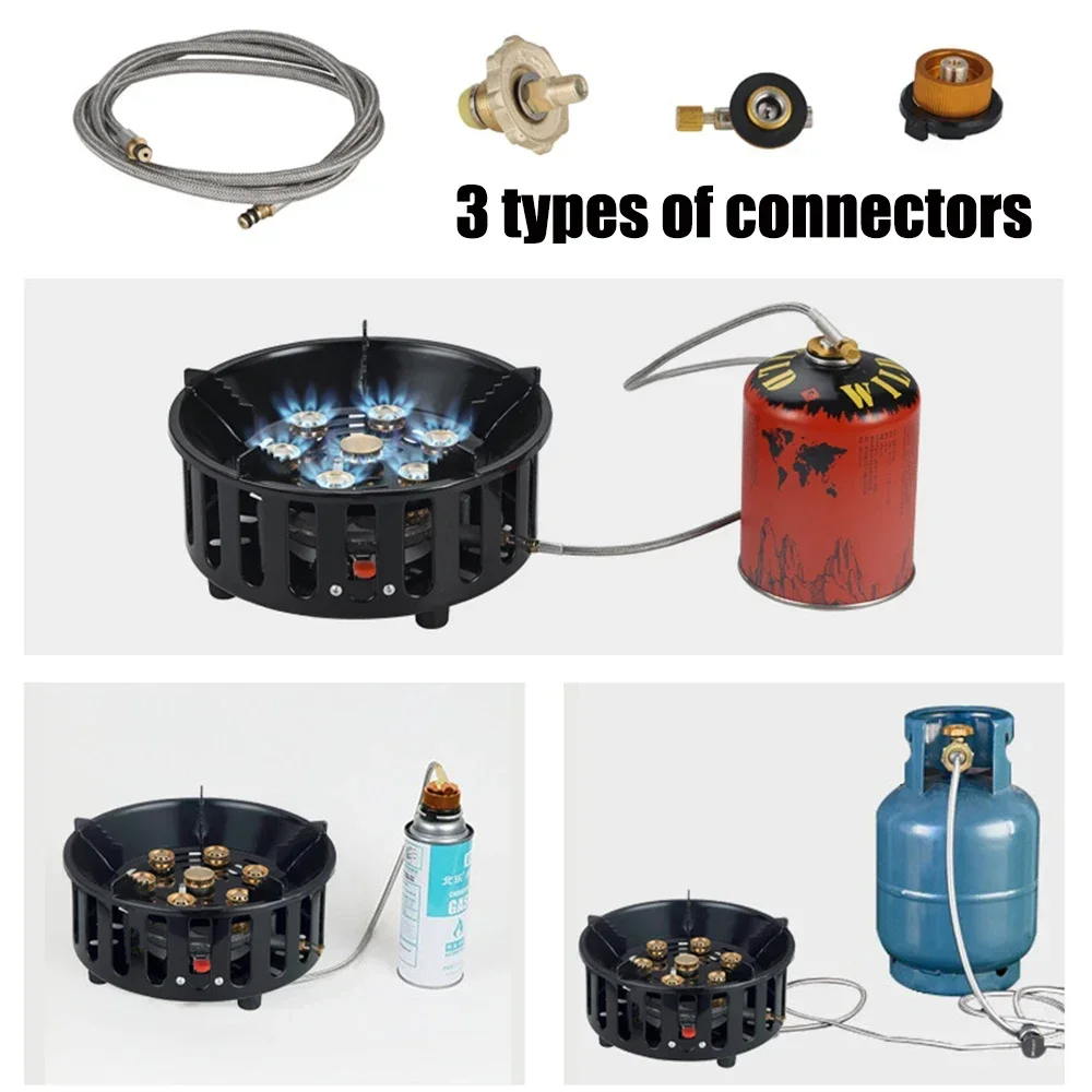 Réchaud de Camping à 7 cœurs,  - Outdoor Gas Camping Oven avis et prix