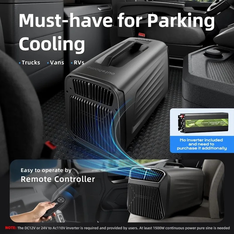 Climatiseur portable 5200 BTU  - Outdoor Camping Air Conditioner avis et prix