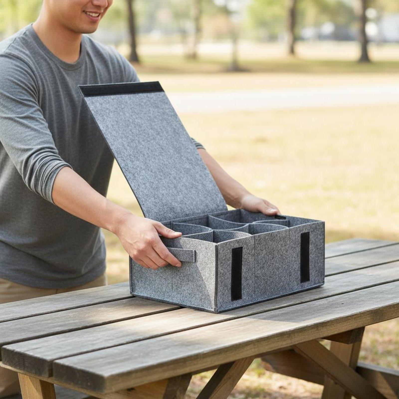 Pochette de rangement en feutr - Outdoor Camping Equipment avis et prix