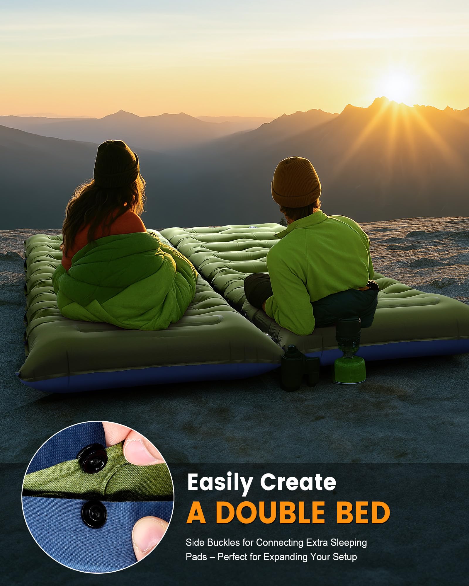 Matelas de camping gonflable é - Inflatable Mattress avis et prix