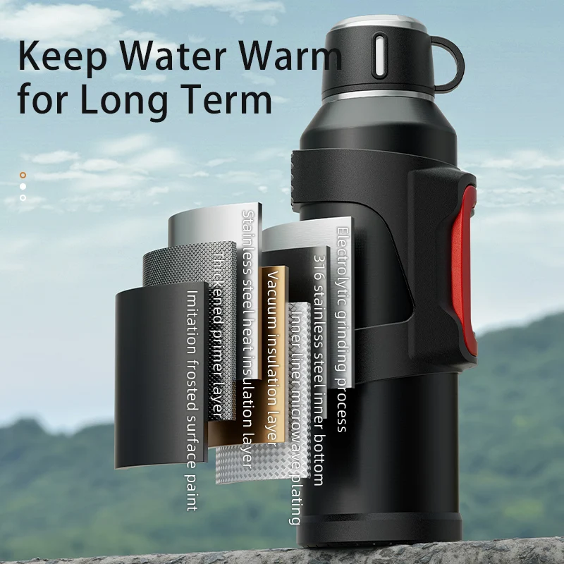 Pichet isolé en acier inoxydab - Outdoor Camping Water Jug avis et prix