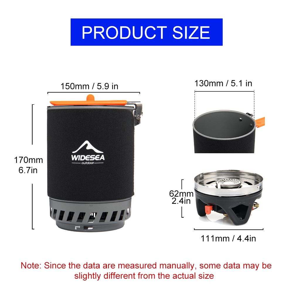 Widesea – système de cuisine d - Outdoor Gas Camping Oven avis et prix