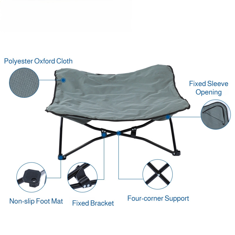 Lit pliable pour animaux de co - Outdoor Camping Dog Kennel avis et prix