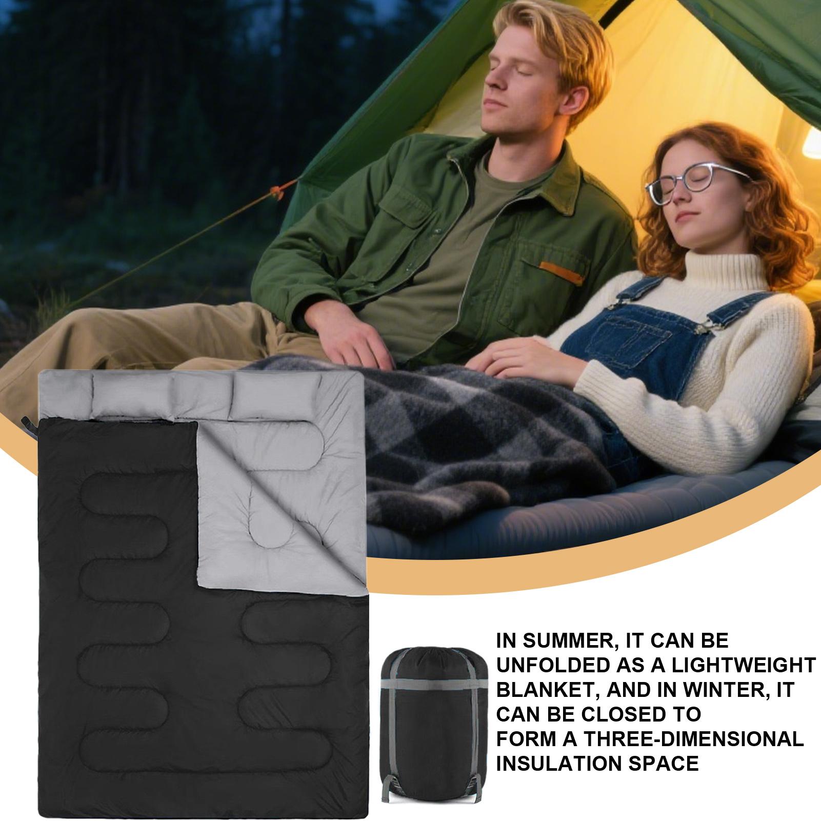 Sac de couchage double pour ad - Outdoor Camping Activities For Adults avis et prix