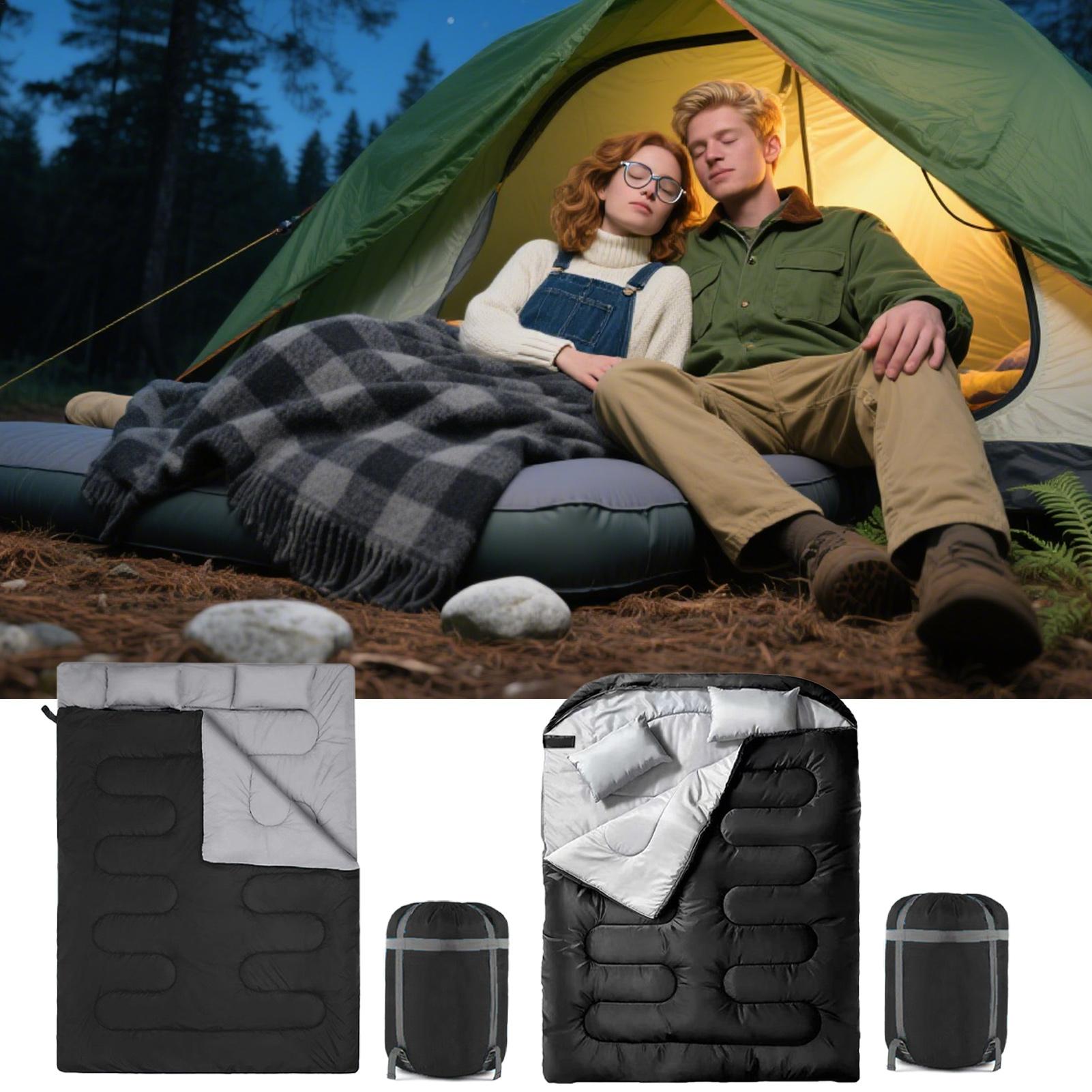 Sac de couchage double pour ad - Outdoor Camping Activities For Adults avis et prix