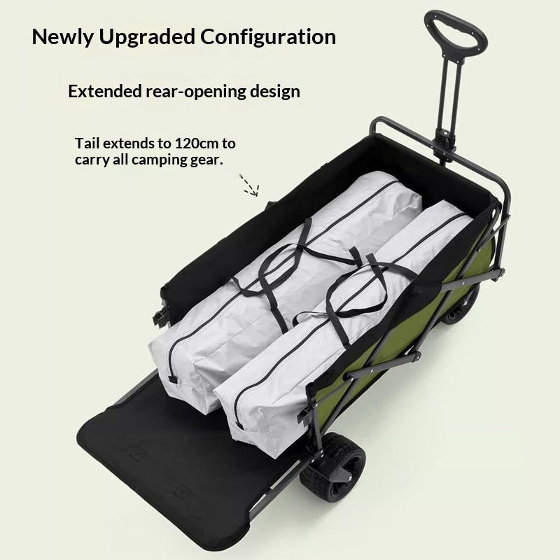 Vente directe usine – Chariot  - Outdoor Camping Table With Storage avis et prix