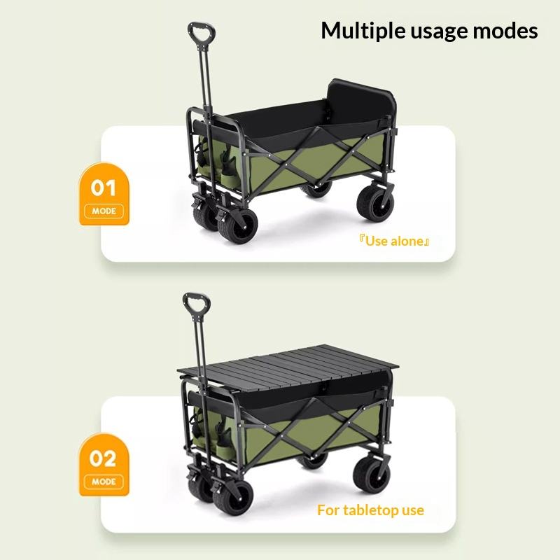 Vente directe usine – Chariot  - Outdoor Camping Table With Storage avis et prix