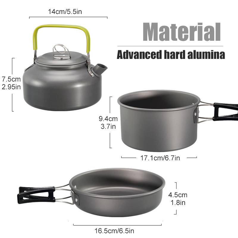 WESTTUNE – Kit d'ustensiles de - Camp Cooking Set avis et prix