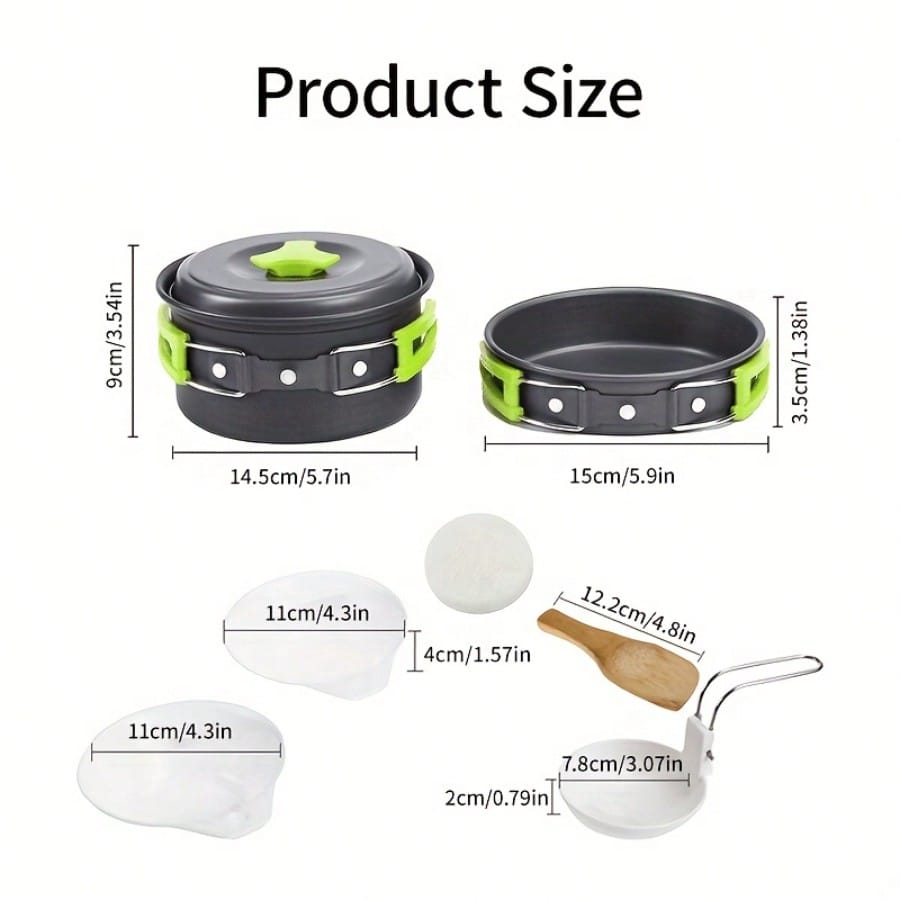 Ensemble de cuisine de camping - Camp Cooking Set avis et prix