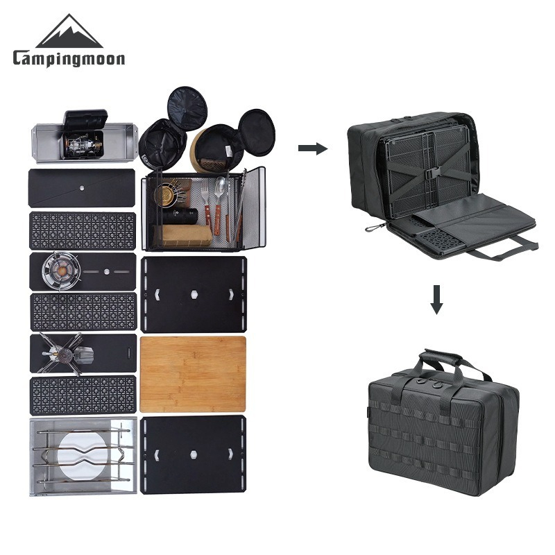 Sac de rangement grande capaci - Outdoor Camping Table With Storage avis et prix