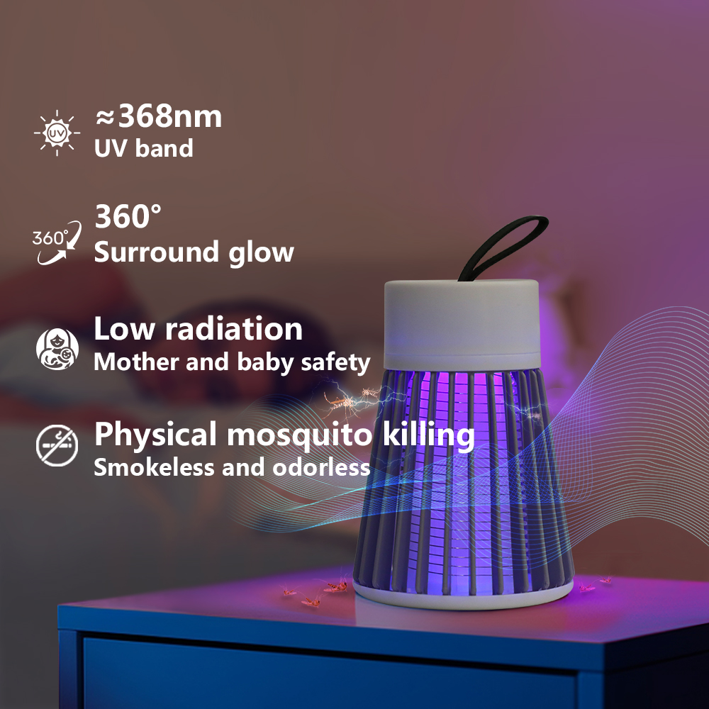 Lampe anti-moustiques électriq - Outdoor Camping Bug Zapper avis et prix