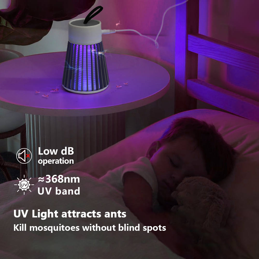 Lampe anti-moustiques électriq - Outdoor Camping Bug Zapper avis et prix