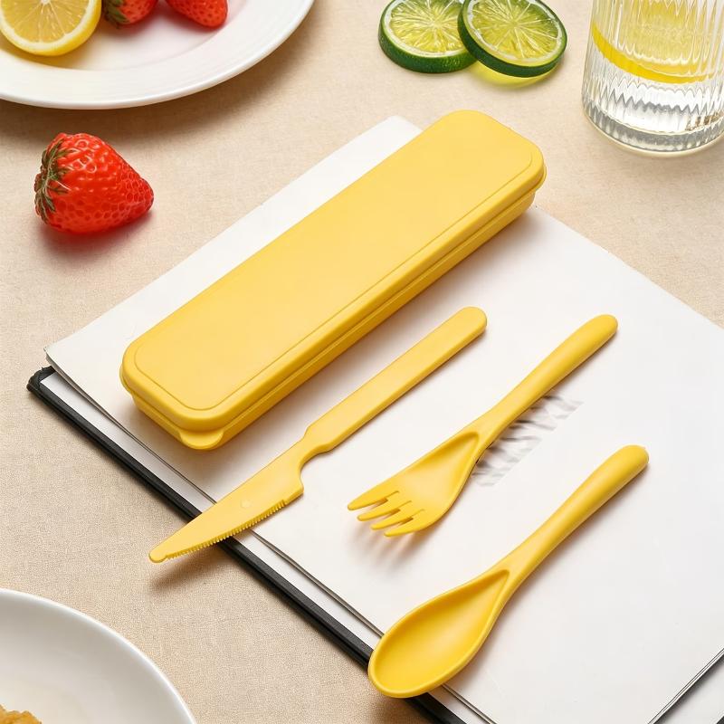 Ensemble de couverts en paille - Camp Utensil Set avis et prix