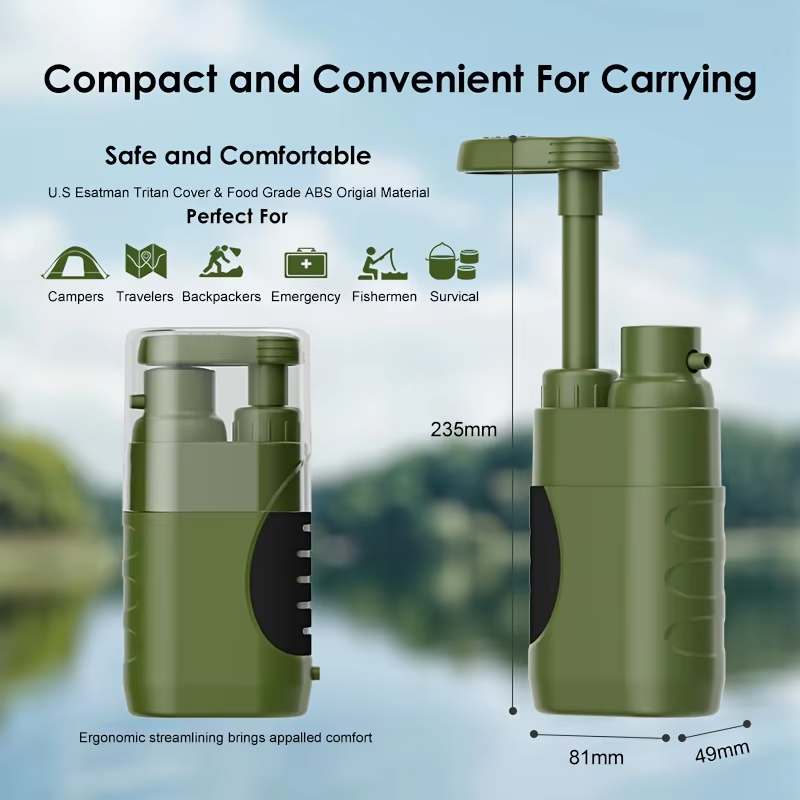 Filtre à eau extérieur portabl - Outdoor Camping Direct avis et prix