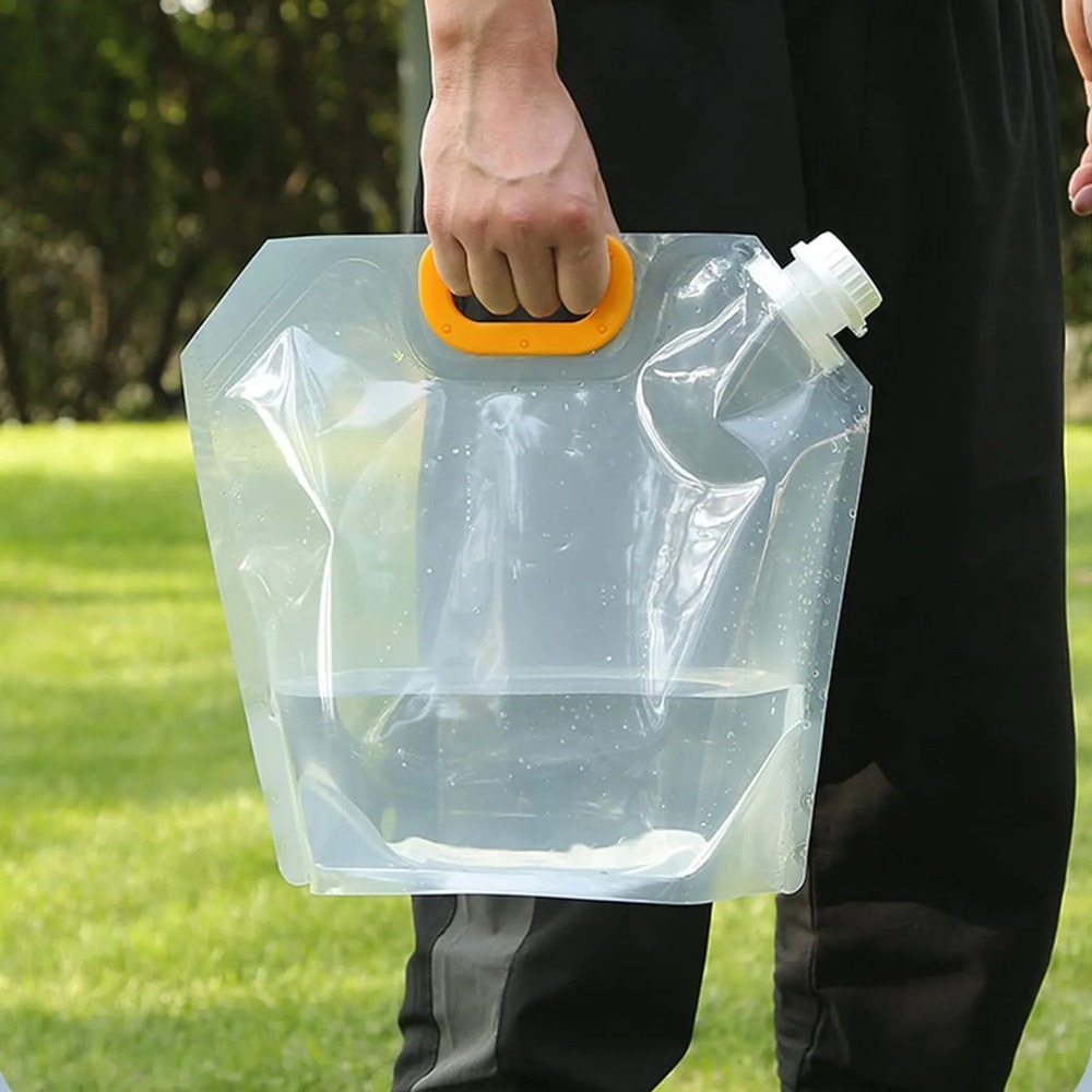 Sac à eau portable 5L, seau pl - Outdoor Camping Water Jug avis et prix