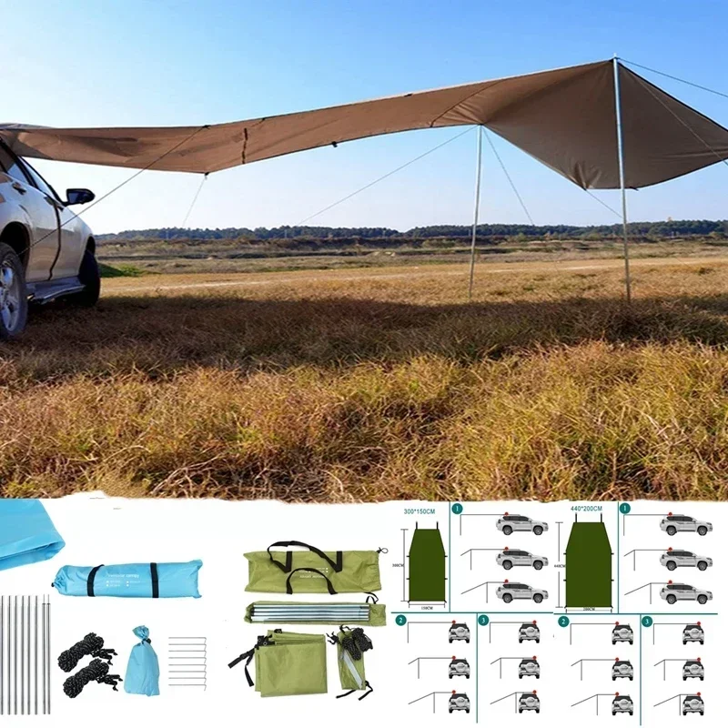 Abri de voiture Portable, pare - Outdoor Camping Jeep avis et prix