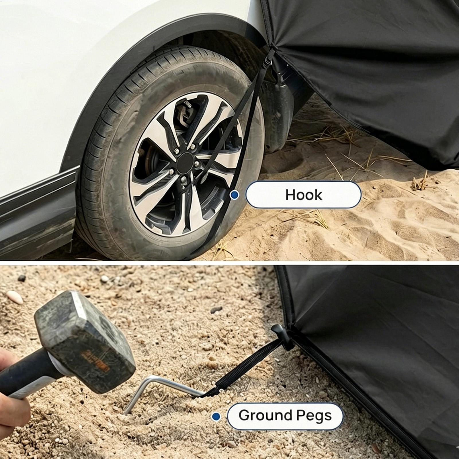 Tente de coffre de SUV, auvent - Outdoor Camping Trailer avis et prix