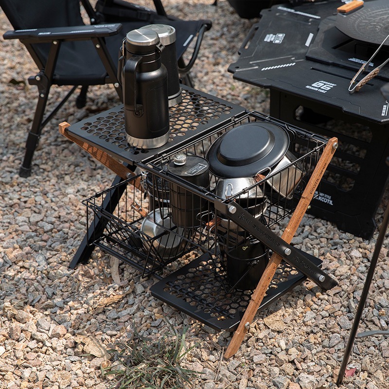 Tables de camping pliantes por - Outdoor Camping Table With Storage avis et prix