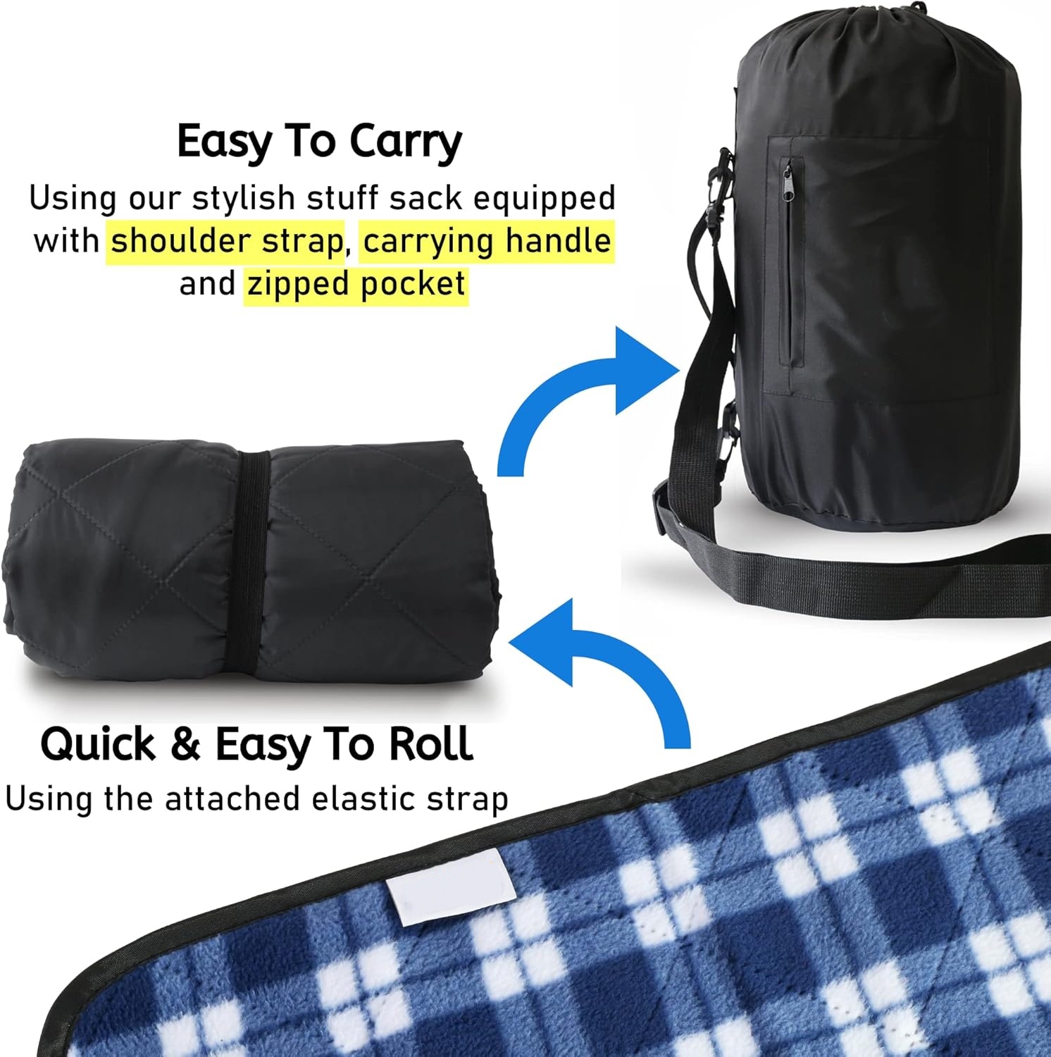 Grande couverture imperméable  - Outdoor Camping Blanket avis et prix