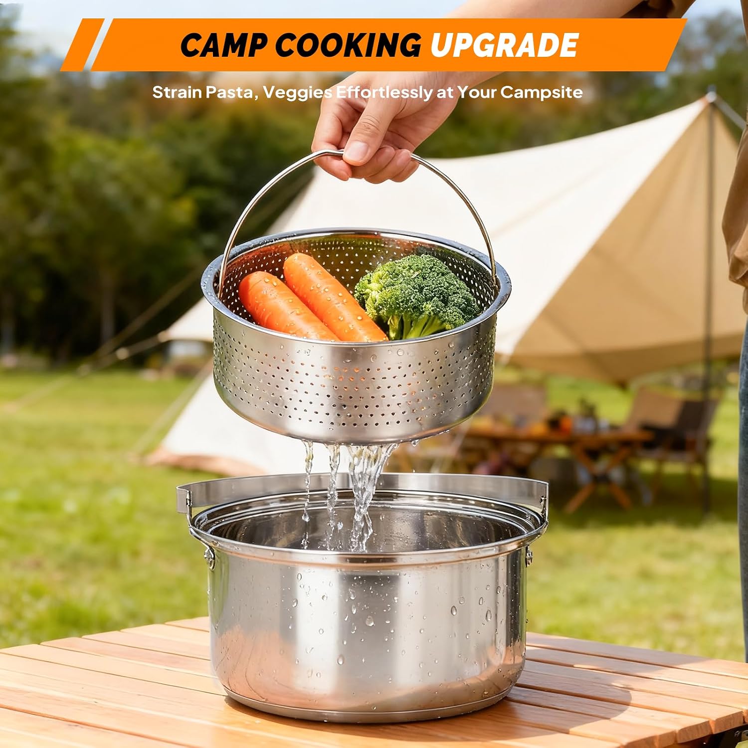 Ensemble de 6 ustensiles de cu - Camp Cooking Set avis et prix