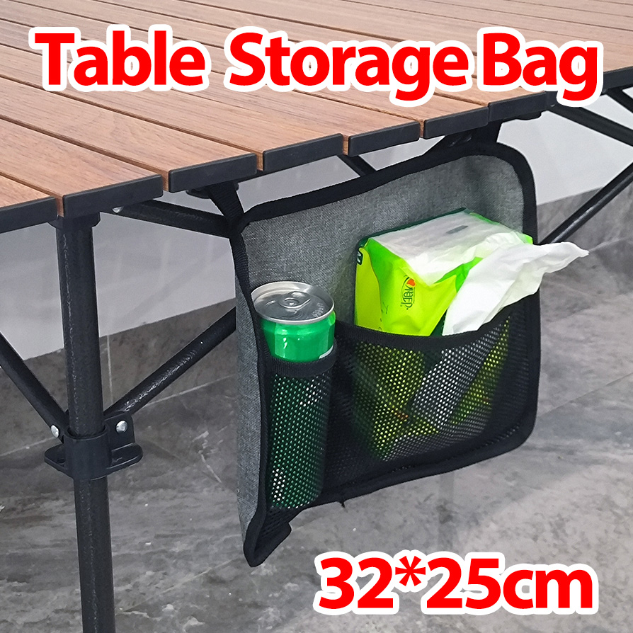 Sac de rangement latéral pour  - Outdoor Camping Table With Storage avis et prix