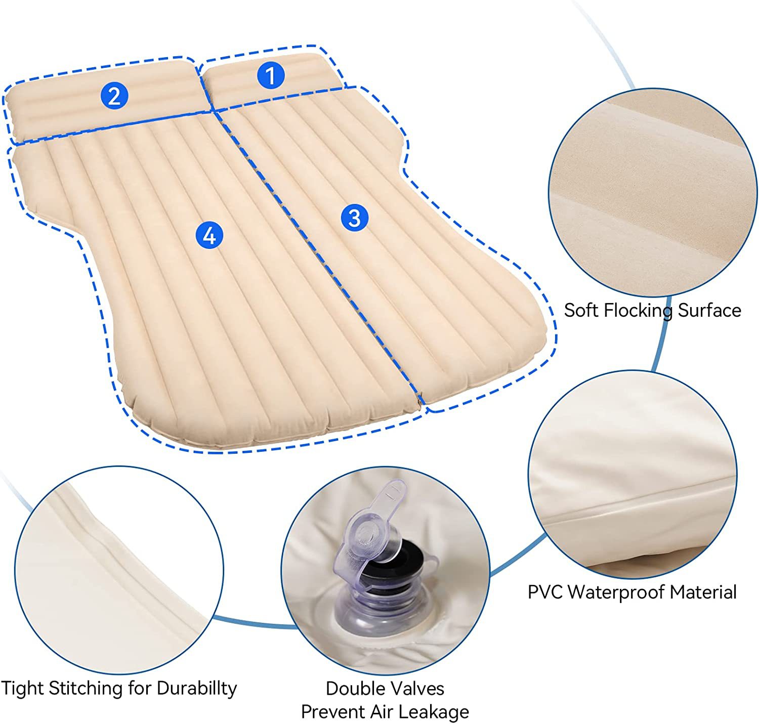 Lit gonflable portable pour vo - Inflatable Mattress avis et prix