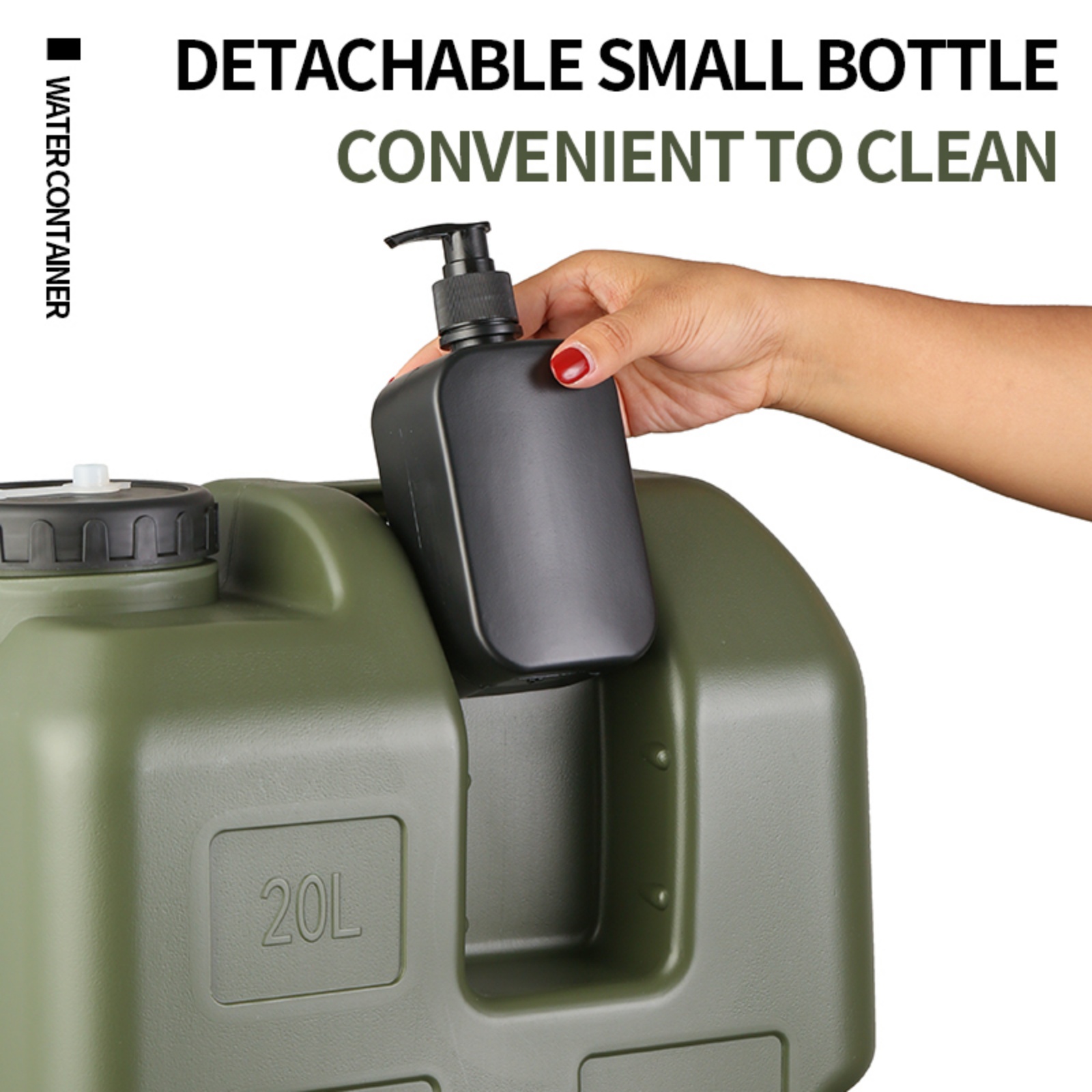 Carafe à eau portable de 15/20 - Outdoor Camping Water Jug avis et prix