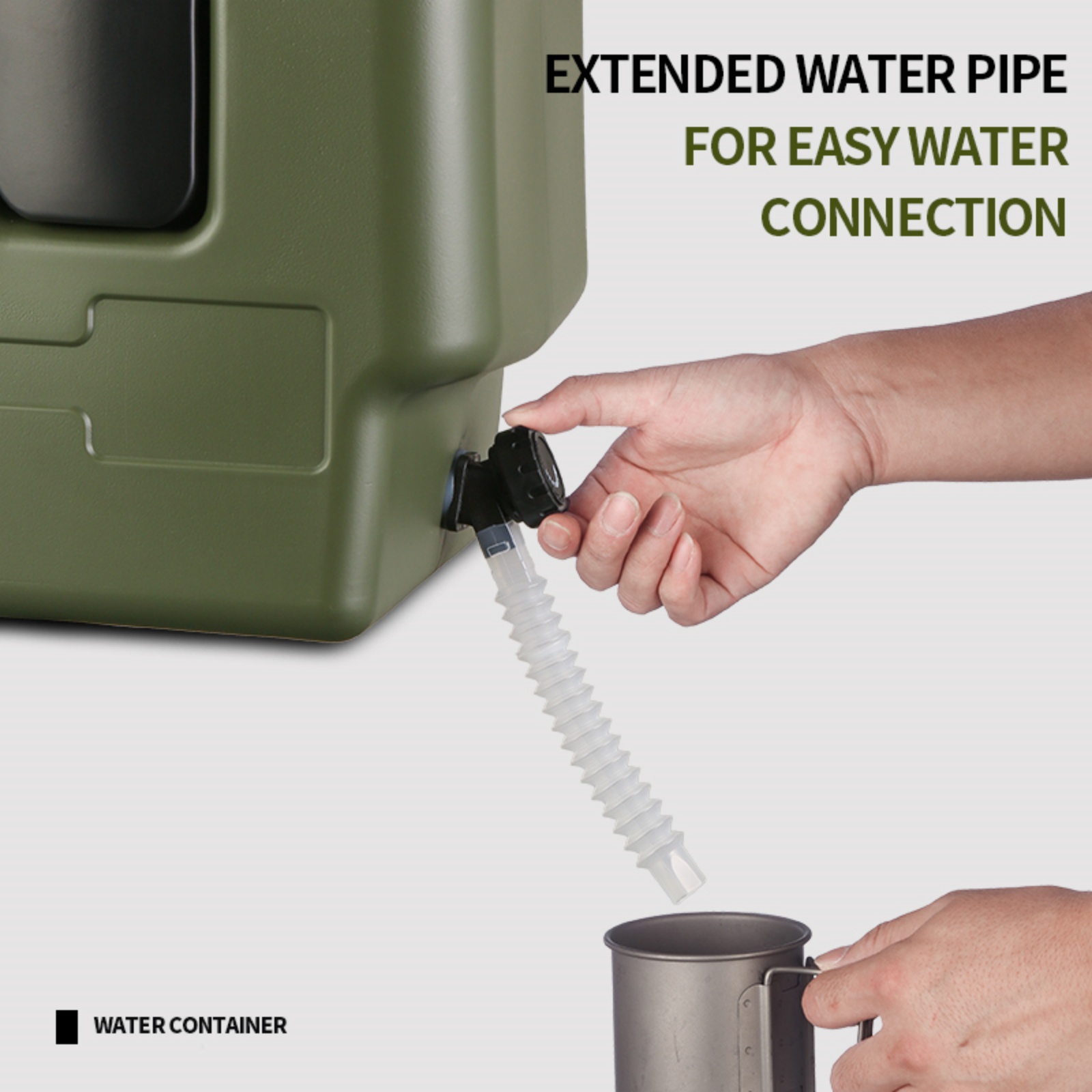 Carafe à eau portable de 15/20 - Outdoor Camping Water Jug avis et prix